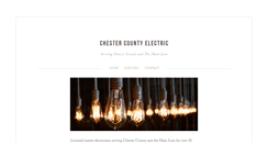 Desktop Screenshot of chestercountyelectric.com